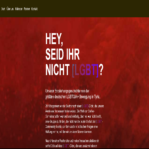 Alte Webseite Bild 2